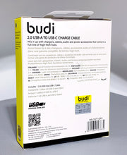 Load image into Gallery viewer, Budi 2m Type-C cable 197T