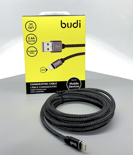 Budi 206L 3 Meter i5 Lightning cable