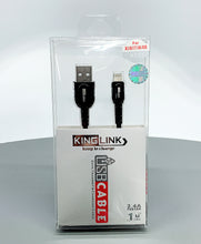 Load image into Gallery viewer, Kinglink KL 2.4A faster 1M ip7 fabric cable K021