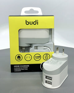 Budi M8J029AL home charger with lightning cable