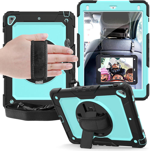 iPad 7th 10.2 suvivo play strap and shoulder suvivo 360 case