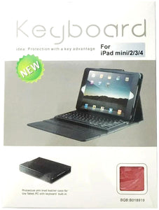 ipad 7th 10.2 wireless bluetooth wallet keyboard pouch case (10.2/10.5 fit)